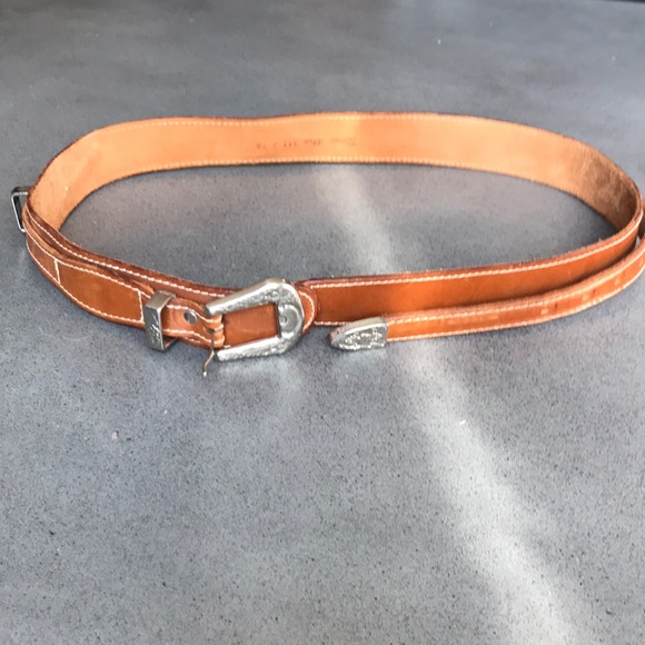 🏜 🌾 Vintage western inspired leather belt - Picture 7 of 9